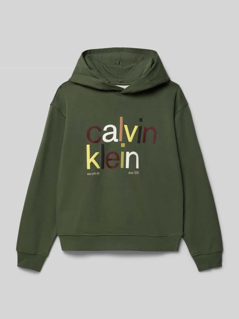 Calvin Klein Jeans Hoodie met labelprint