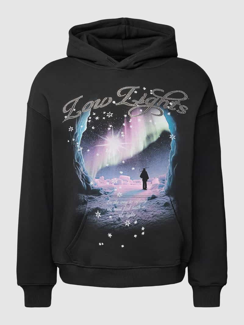 Low Lights Studios Hoodie met strass-steentjes