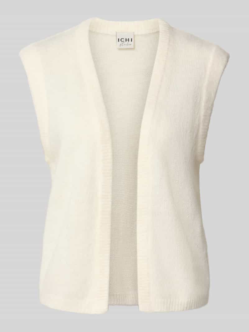 Ichi Mouwloos vest in open pasvorm model 'BLUSH'