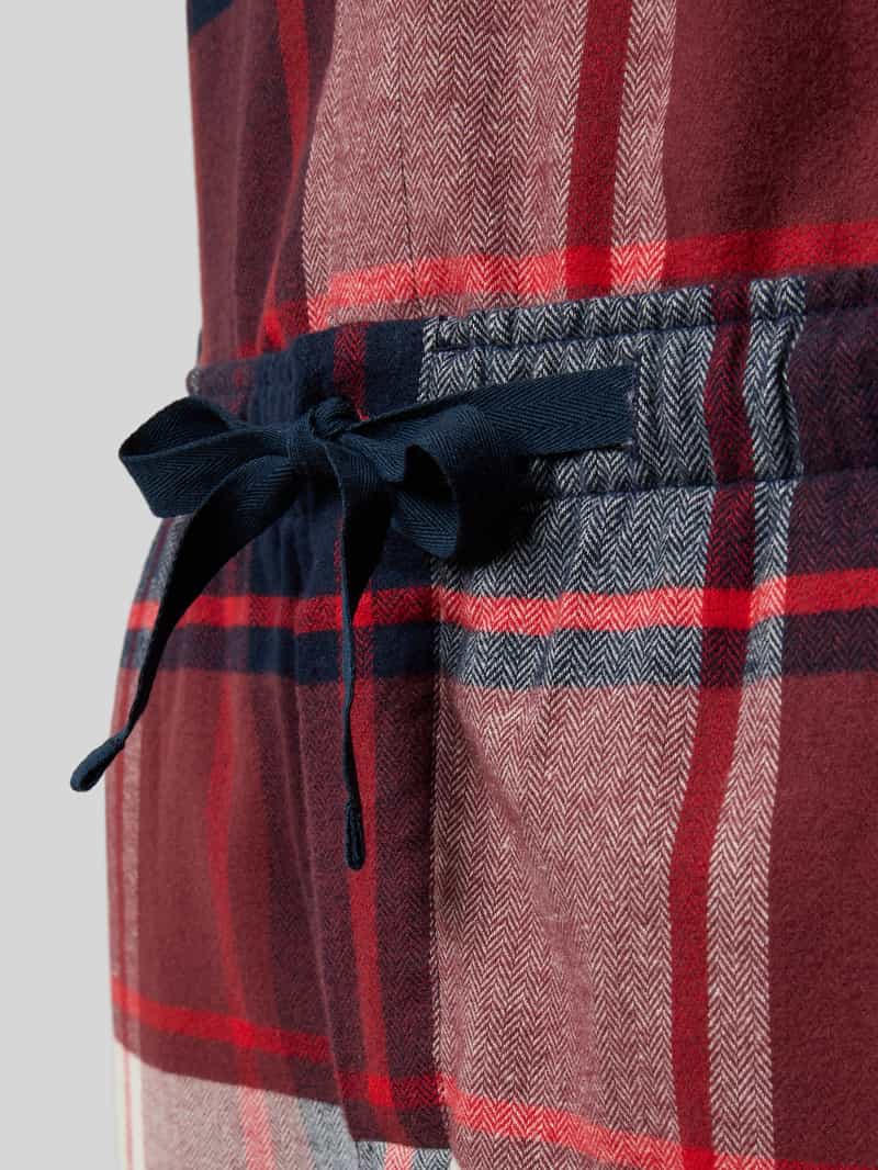 Schiesser Pyjama met borstzak en knoopsluiting