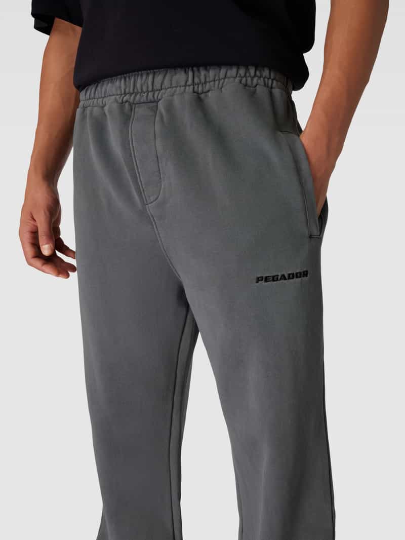 Pegador Sweatpants met labelstitching model 'HEAVY'