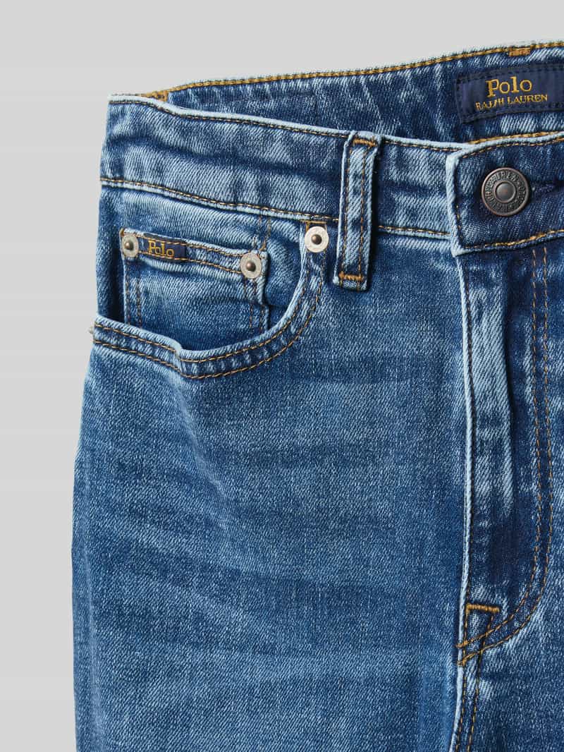 Polo Ralph Lauren Teens Flared fit jeans met logopatch