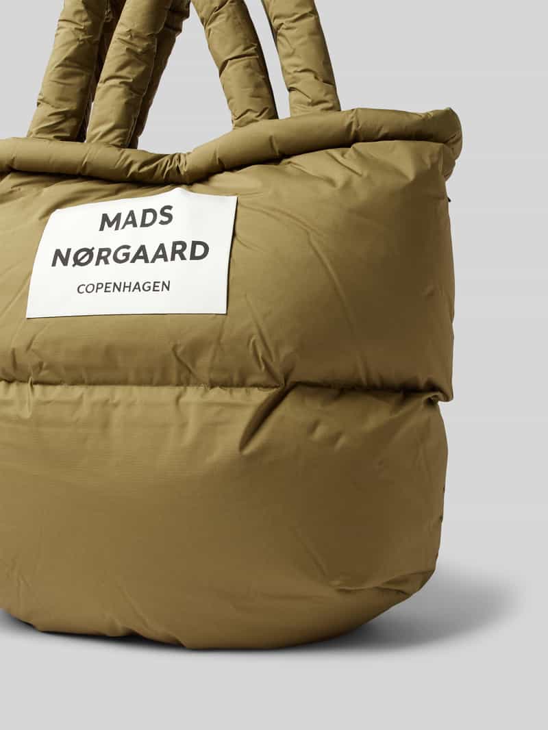 MADS NØRGAARD Handtas met labeldetail