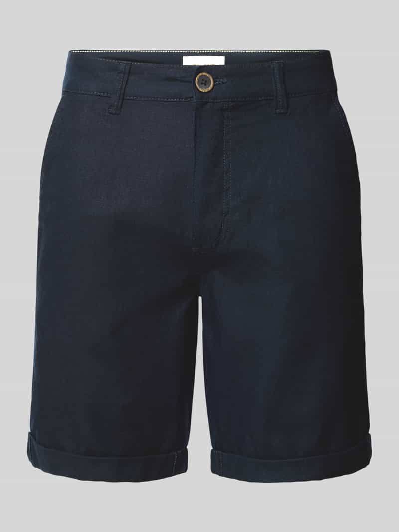 Blend Korte chino van linnenmix
