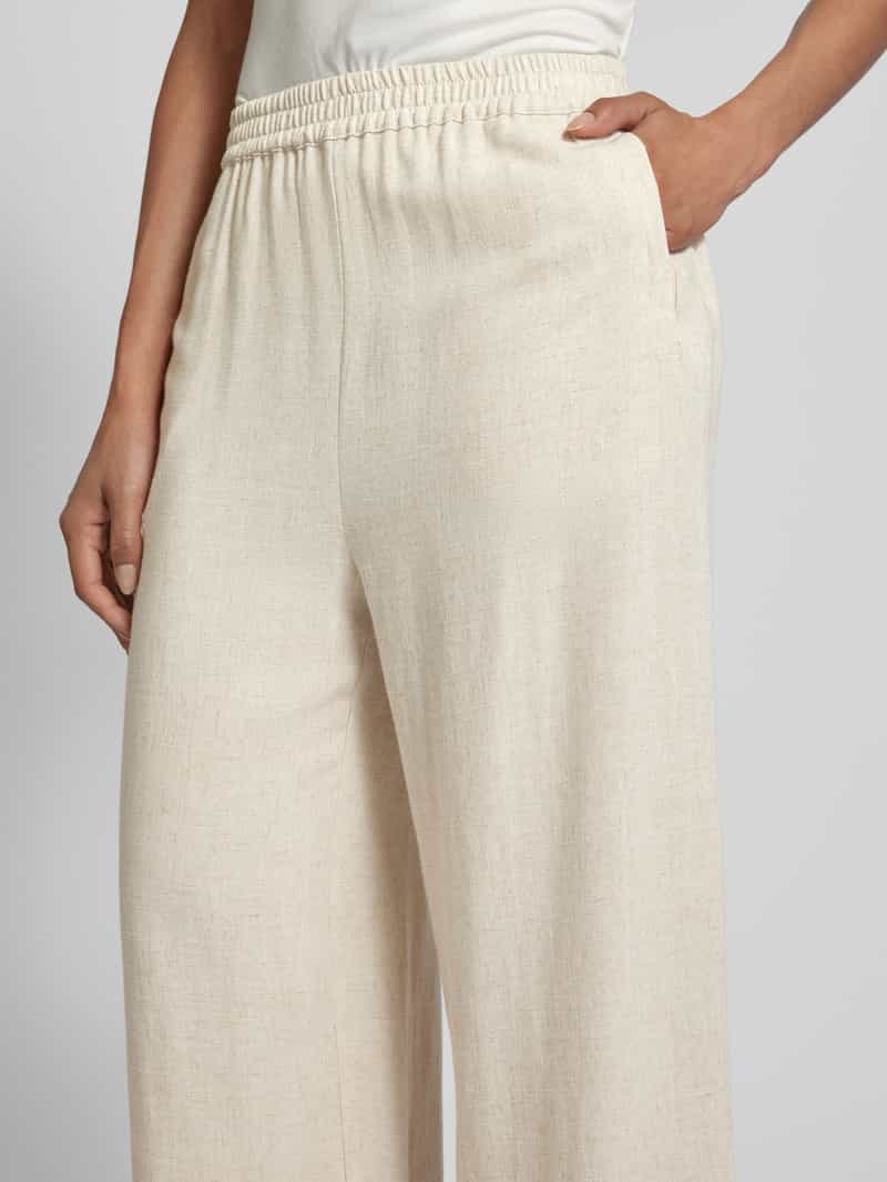 Jake*s Casual Wide leg broek met elastische band