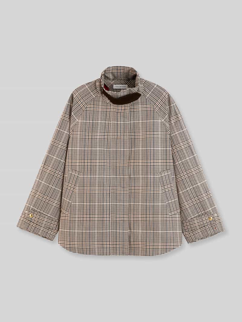 Tommy Hilfiger Loose fit functioneel jack van puur katoen