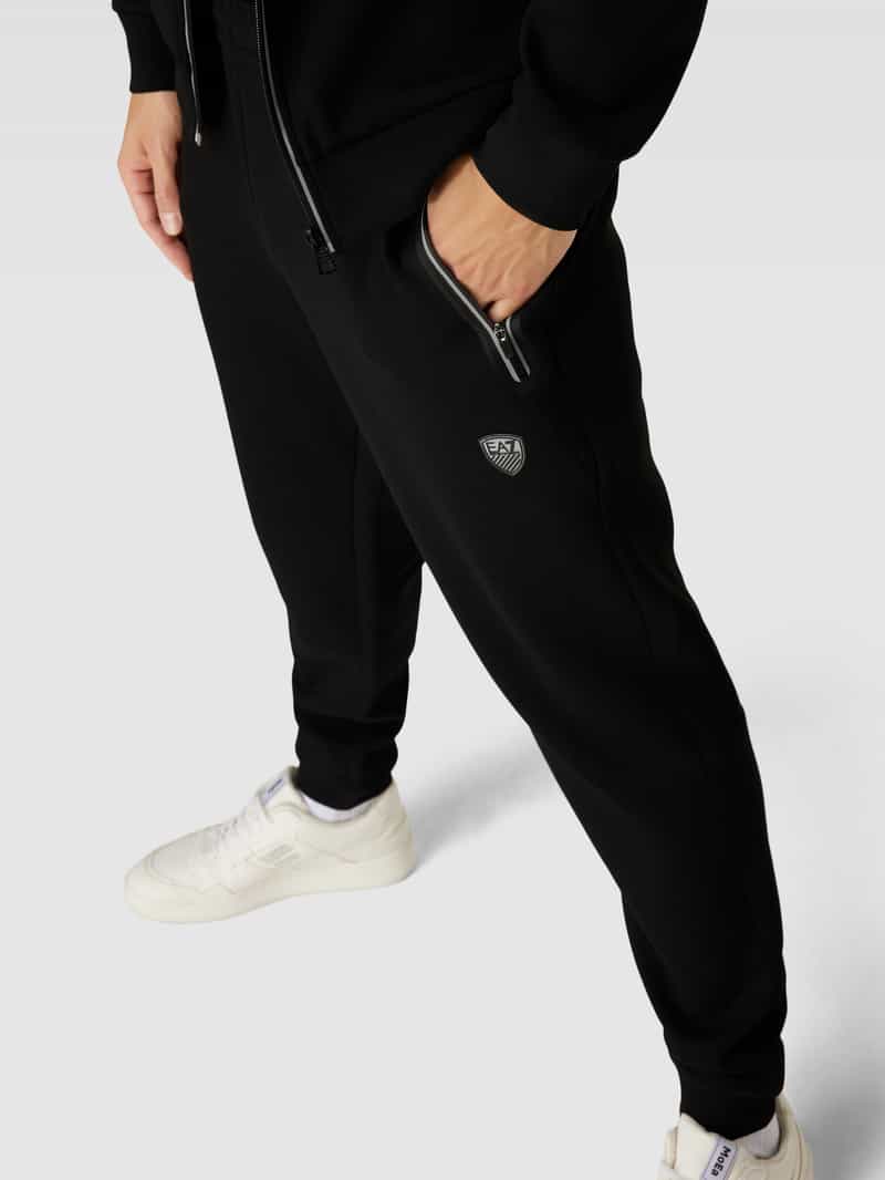 EA7 Emporio Armani Sweatbroek met steekzakken