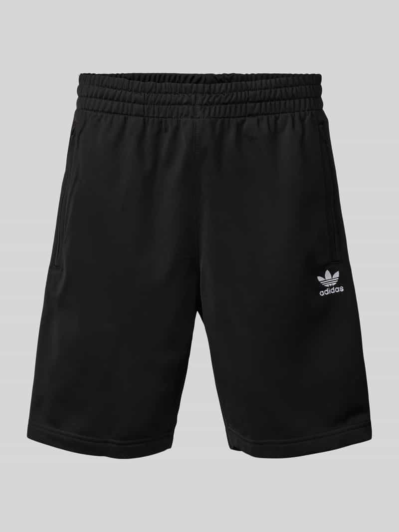 adidas Originals Regular fit korte trainingsbroek met labelstitching model 'FBIRD'