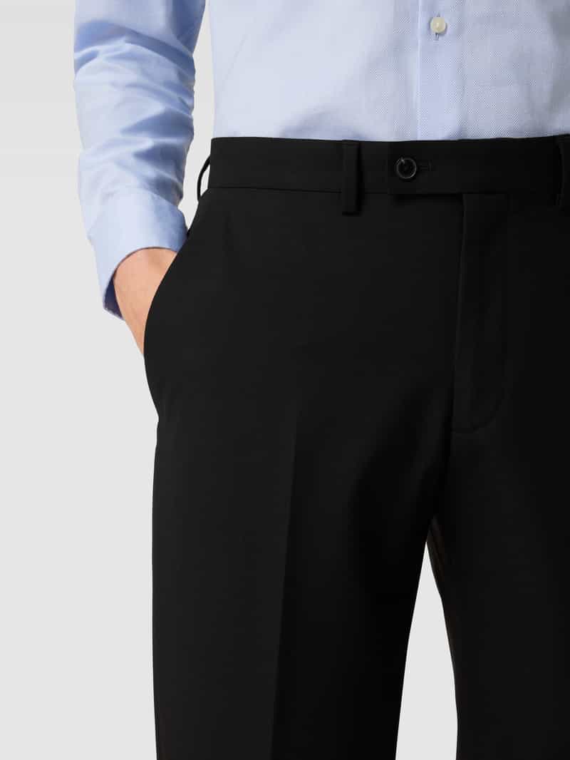 Christian Berg Men Pantalon met persplooien