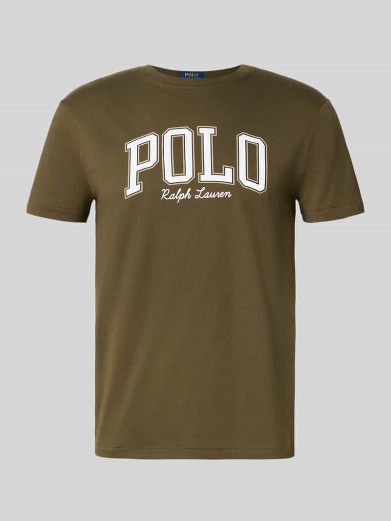 Polo Ralph Lauren Custom slim fit T-shirt met ronde hals