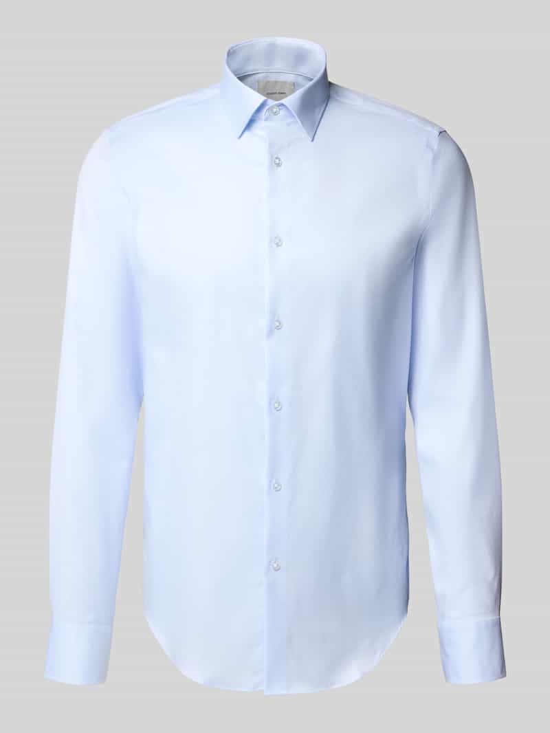 CK Calvin Klein Slim fit zakelijk overhemd met knoopsluiting model 'Harrison'