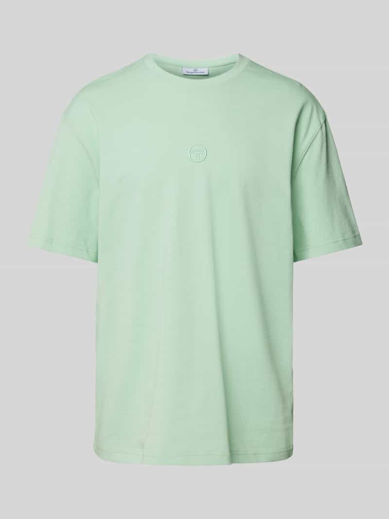 Sergio Tacchini T-shirt met labelstitching model 'SIMBA'