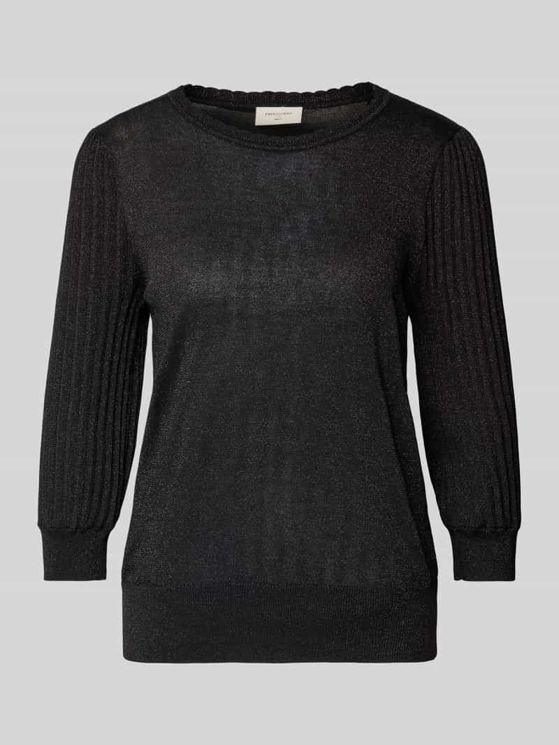 FREE QUENT Gebreide pullover met effectgaren model 'GLITTA'