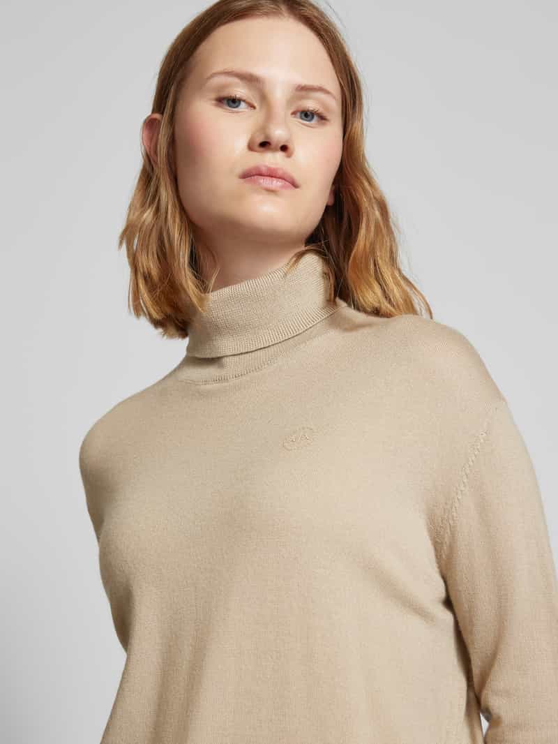 Armani Exchange Gebreide pullover met labeldetail