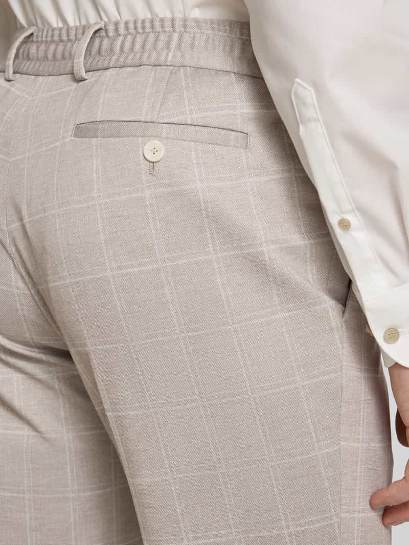 MCNEAL Stoffen broek met Franse steekzakken