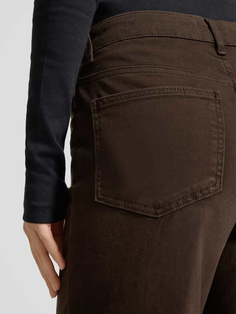Only Wide leg jeans van katoenmix model 'MADISON'