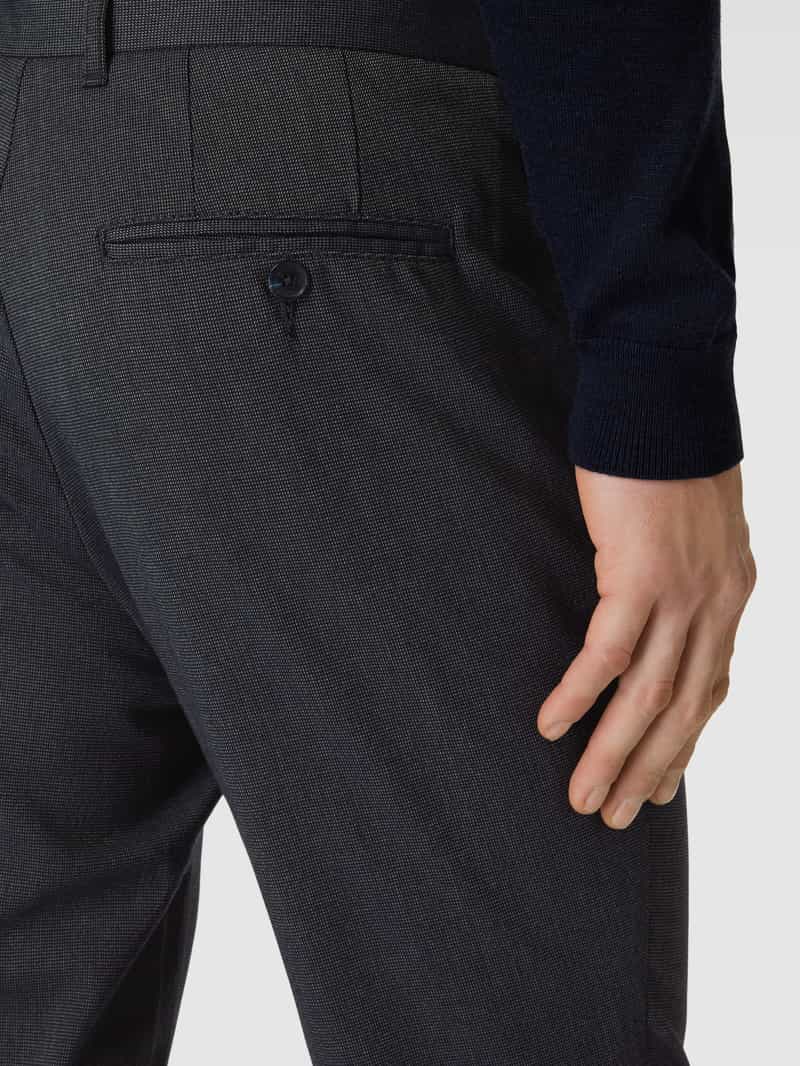 Matinique Pantalon met knoop- en ritssluiting