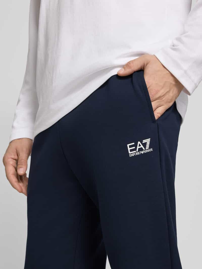 EA7 Emporio Armani Sweatbroek met elastische band