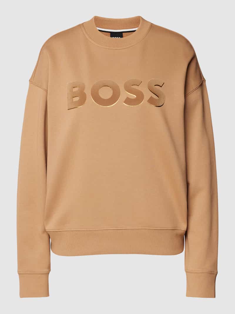 Boss Sweatshirt met kapmouwen