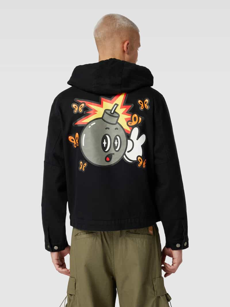 Jacke met labelstitching, model 'BUTTERFLY ADAM BOMBWORK' The Hundreds