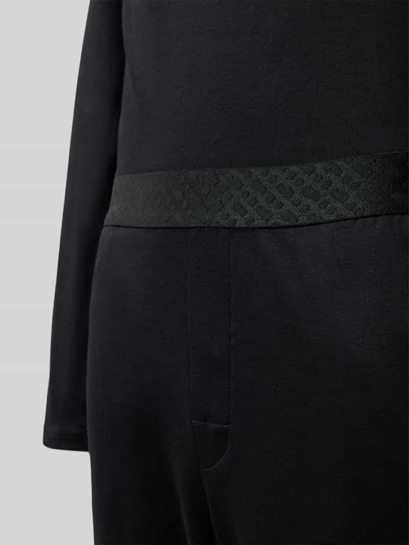 Boss Regular fit pyjama van puur katoen model 'XMAS LONG SET'