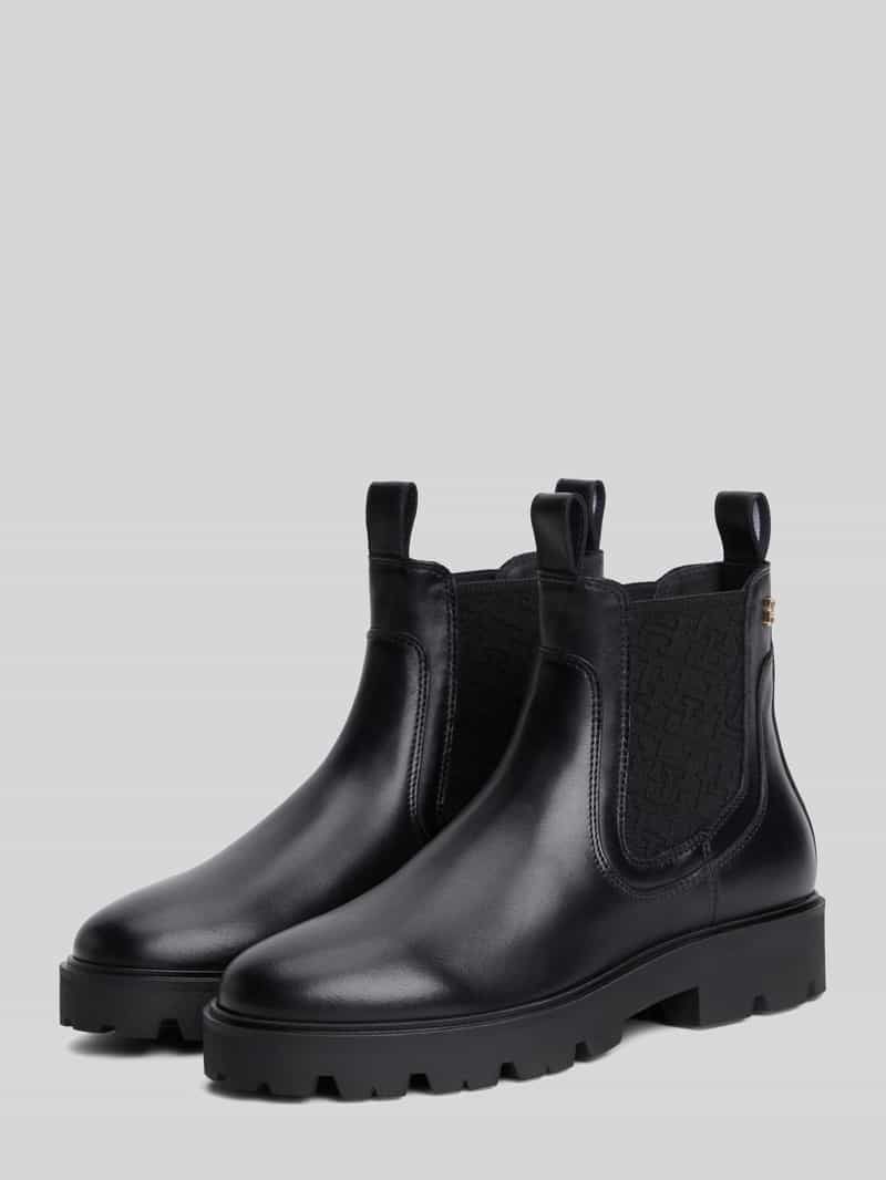 Tommy Hilfiger Chelsea boots van leer
