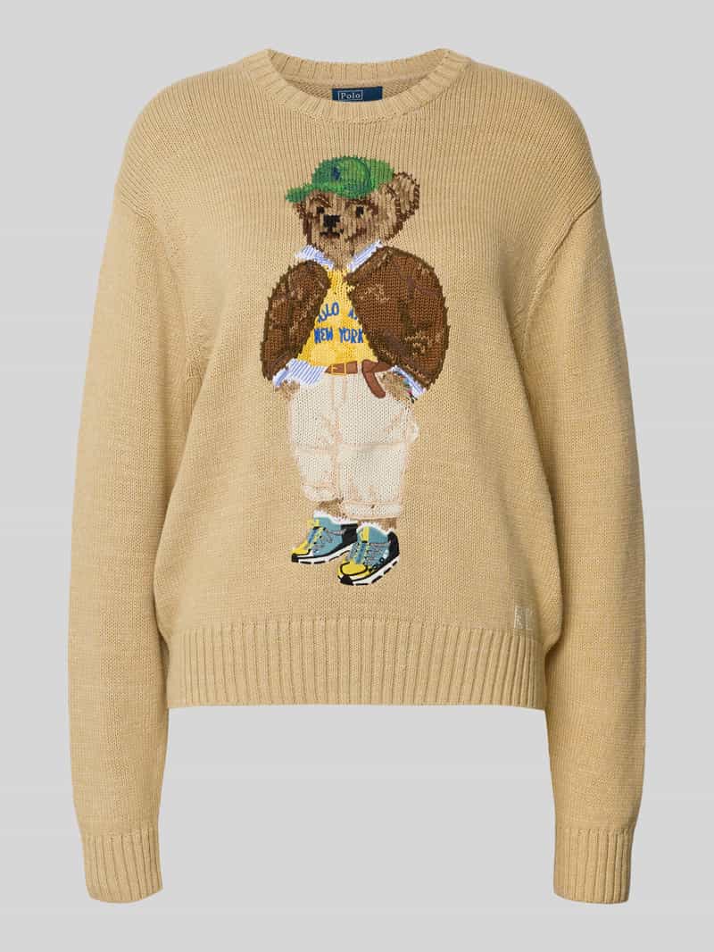 Polo Ralph Lauren Gebreide pullover met ribboorden