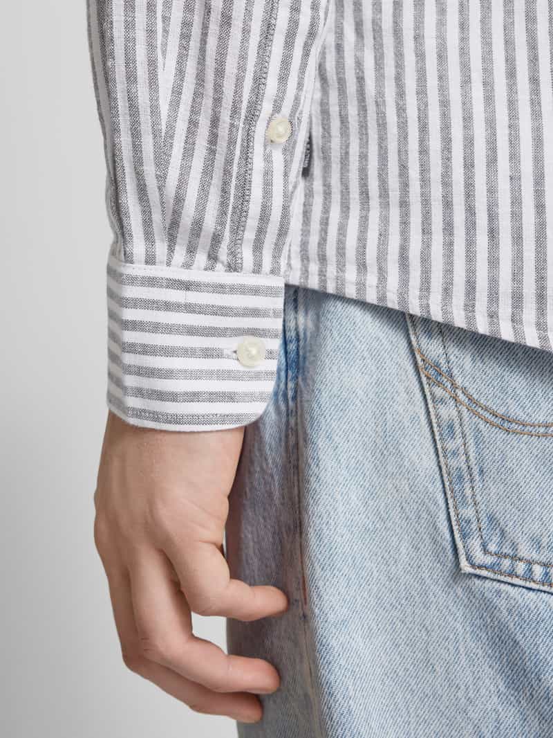 Only & Sons Regular fit vrijetijdsoverhemd met opstaande kraag model 'CAIDEN'