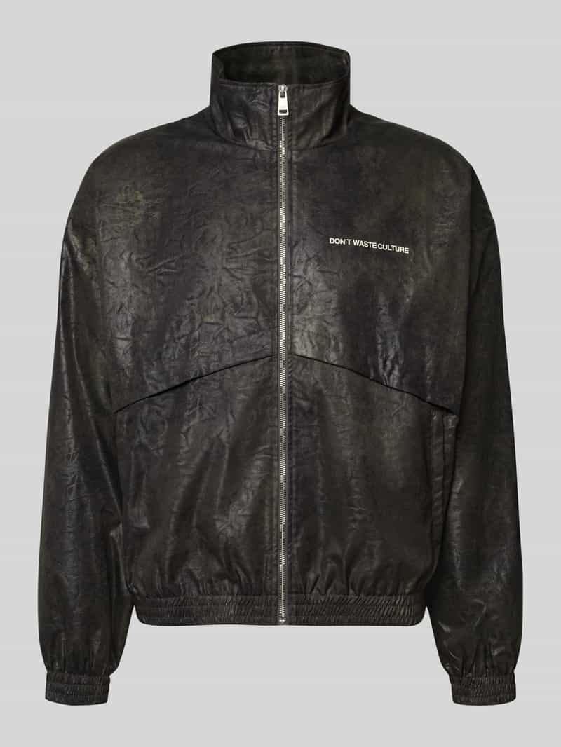 Don´t Waste Culture Regular fit blouson met labelprint model 'YANI'