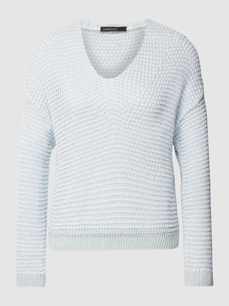 Marc Cain Gebreide pullover met V-hals