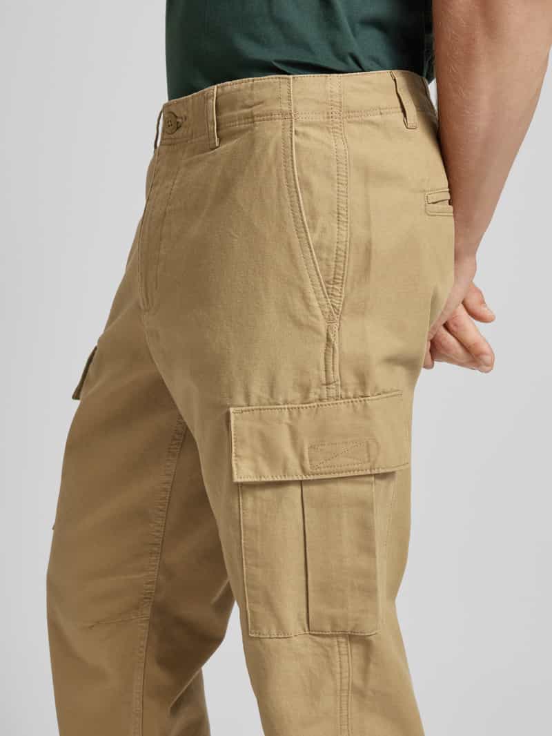 jack & jones Straight leg cargobroek met steekzakken model 'BARKLEY'
