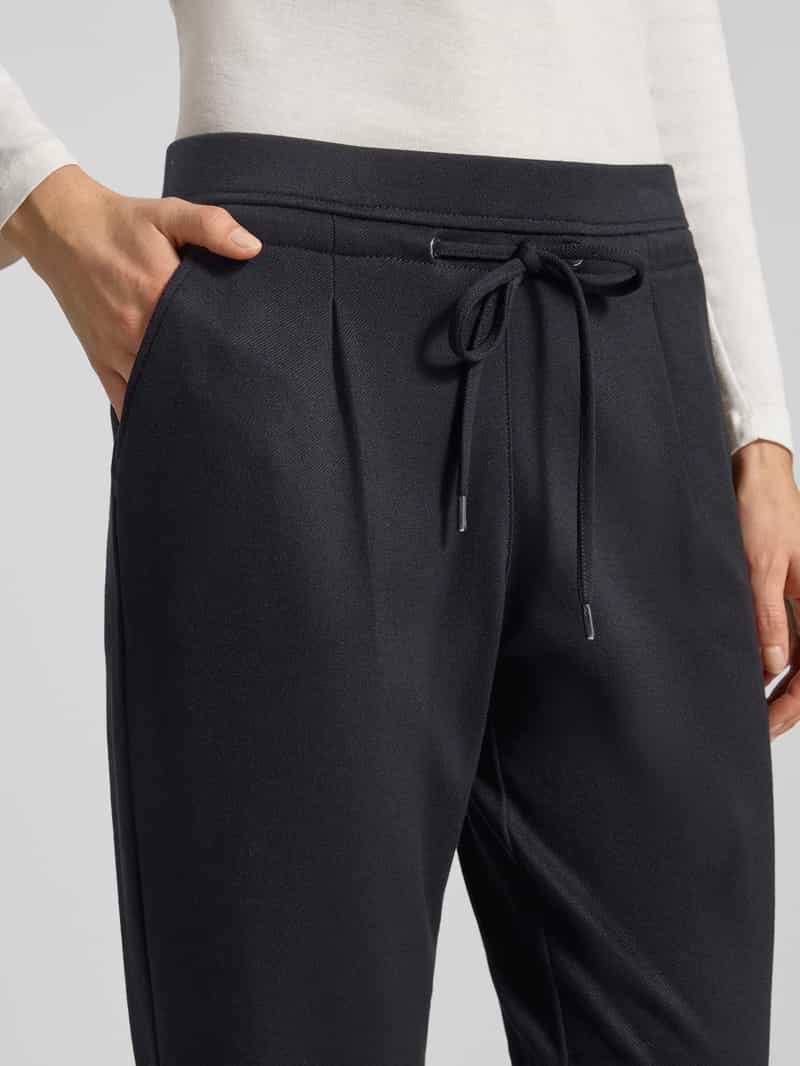 Christian Berg Woman Regular fit stoffen broek van viscosemix