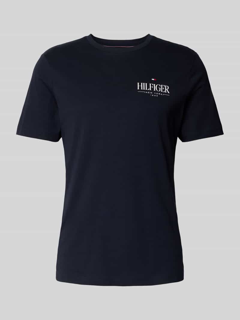 Tommy Hilfiger Regular fit T-shirt van puur katoen