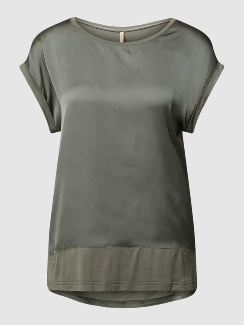 Soyaconcept T-shirt met ronde hals model 'Thilde'