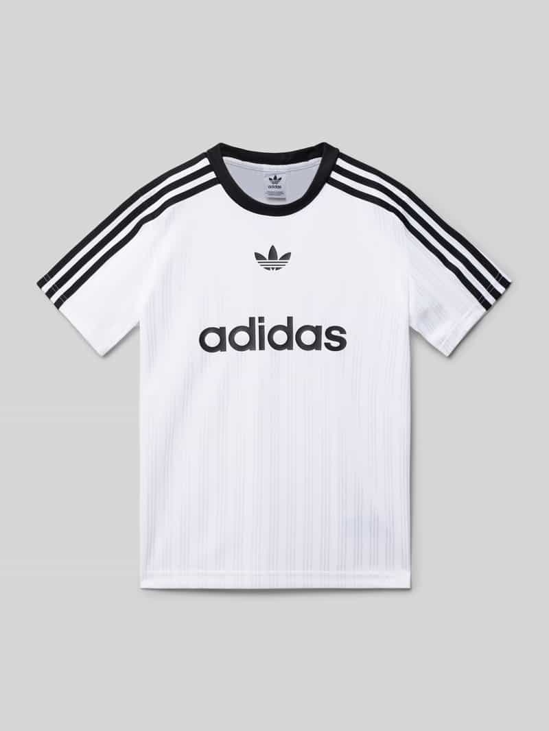 adidas Originals T-shirt met labelprint