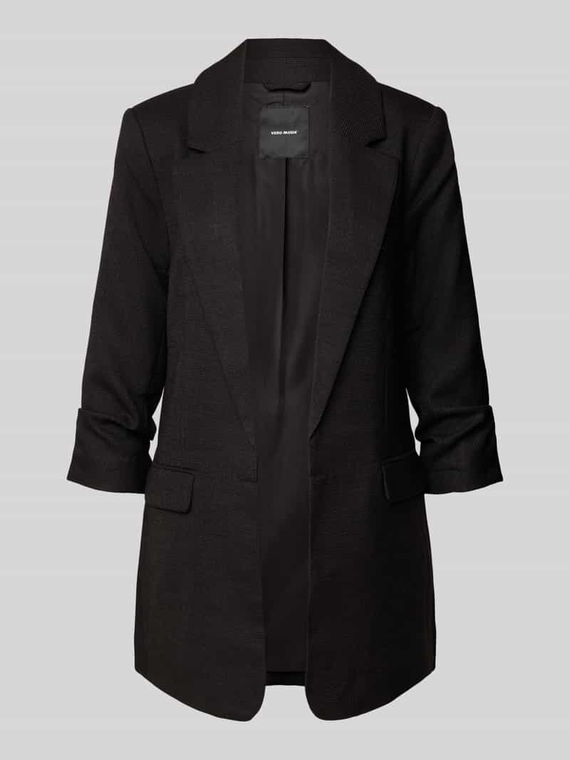 Vero Moda Regular fit lange blazer met viscose model 'FRIDA'