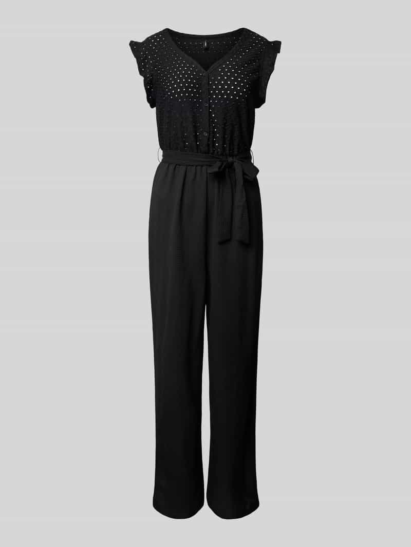 Only Jumpsuit met strikceintuur model 'ELISA'