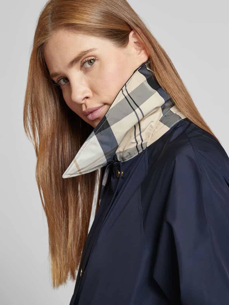Barbour Lange jas met platte kraag model 'SONNET'