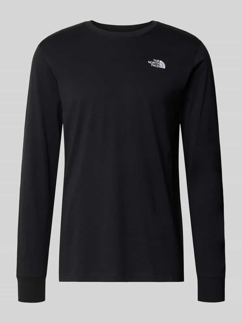 The North Face Shirt met lange mouwen van katoenmix model 'EVOLUTION' Zwart