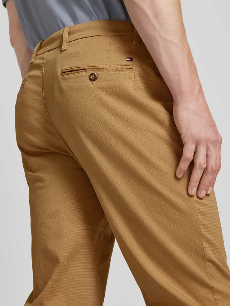 Tommy Hilfiger Regular fit chino met achterzakken
