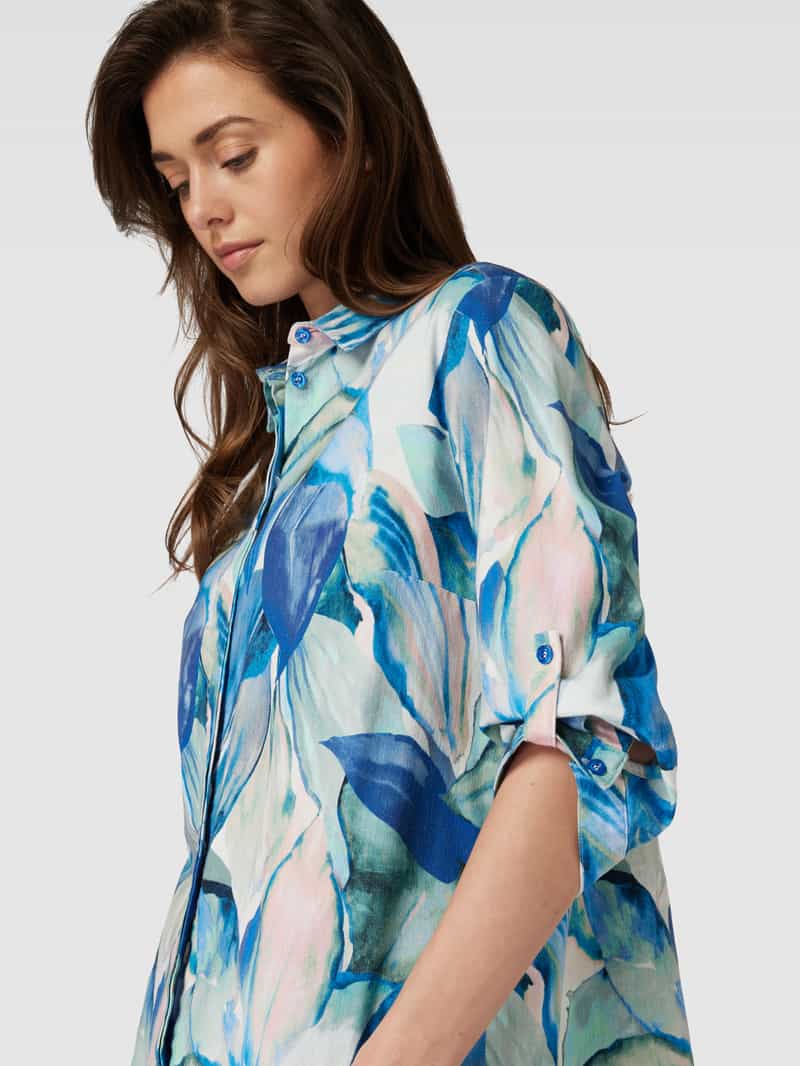 TONI Blouse met 3 4-mouwen model 'Clay'