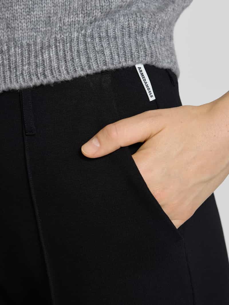 ARMEDANGELS Regular fit wijde broek van viscosemix model 'MAEVAA'