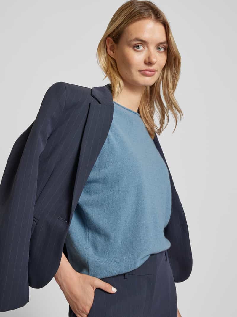 LUISA CERANO Gebreid shirt met ronde hals
