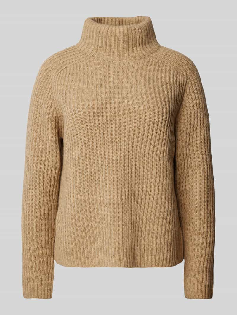 MOS MOSH Gebreide pullover met turtleneck, model 'Thyra'