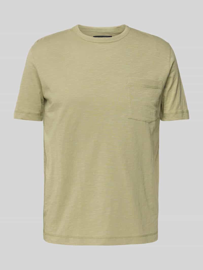 Marc O'Polo Regular fit T-shirt van zachte slubjersey