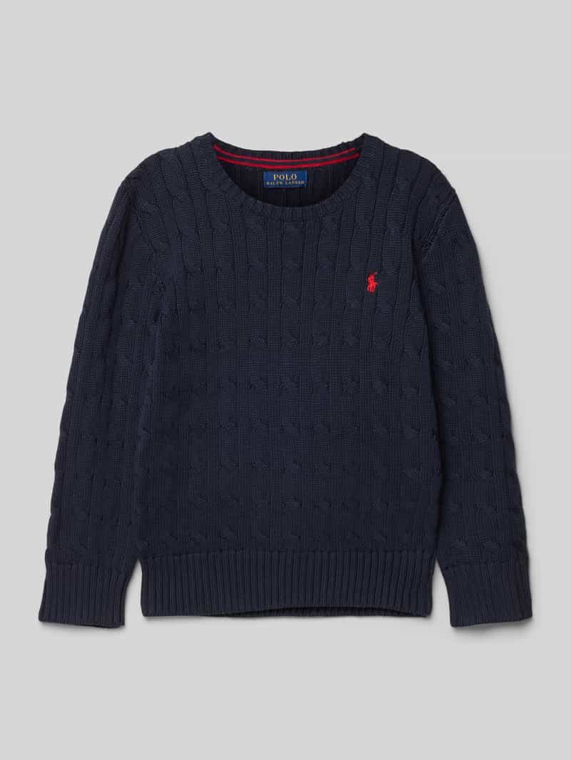 Polo Ralph Lauren Kids Gebreide pullover met logostitching