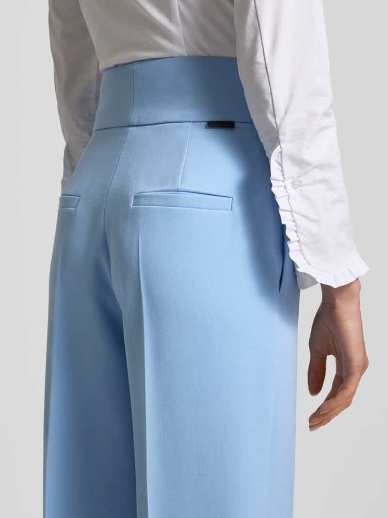 HUGO Straight leg broek met persplooien model 'Himia'