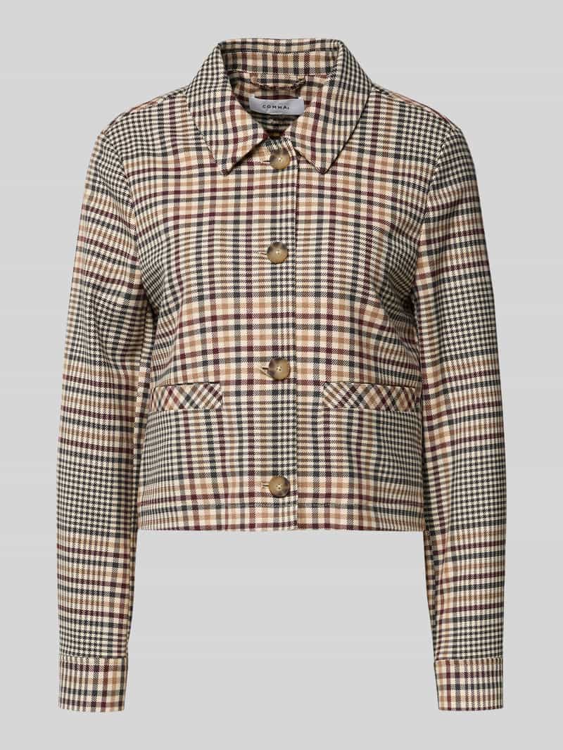 comma Blazer met knoopsluiting