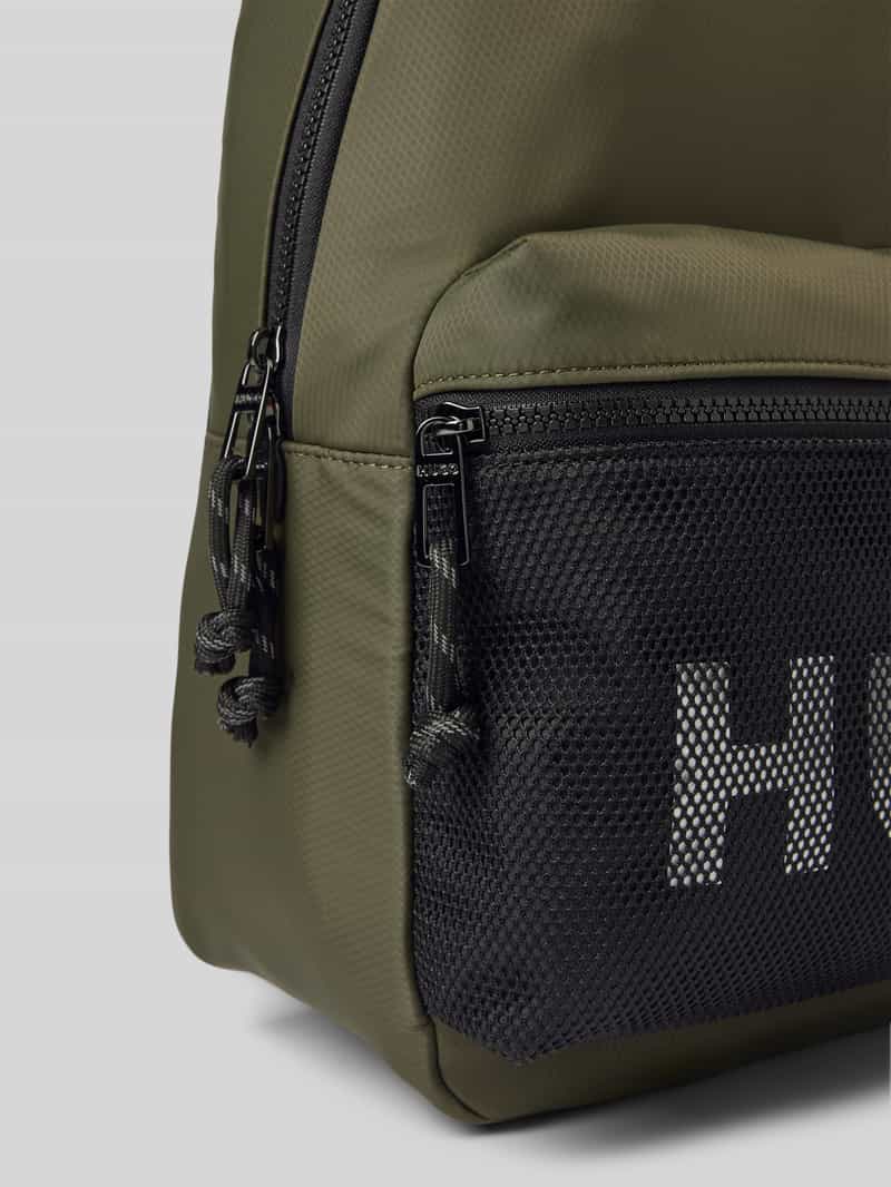 HUGO Rugzak met labelprint model 'Hans'