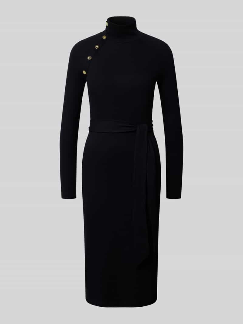 Lauren Ralph Lauren Midi-jurk met strikceintuur model 'VAHANT'